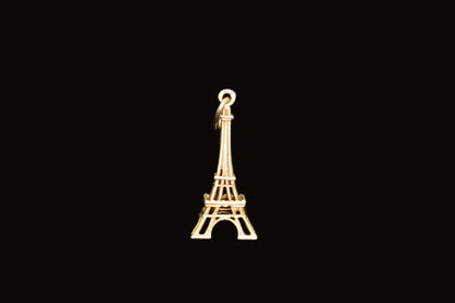 18k Eiffel Tower Charm