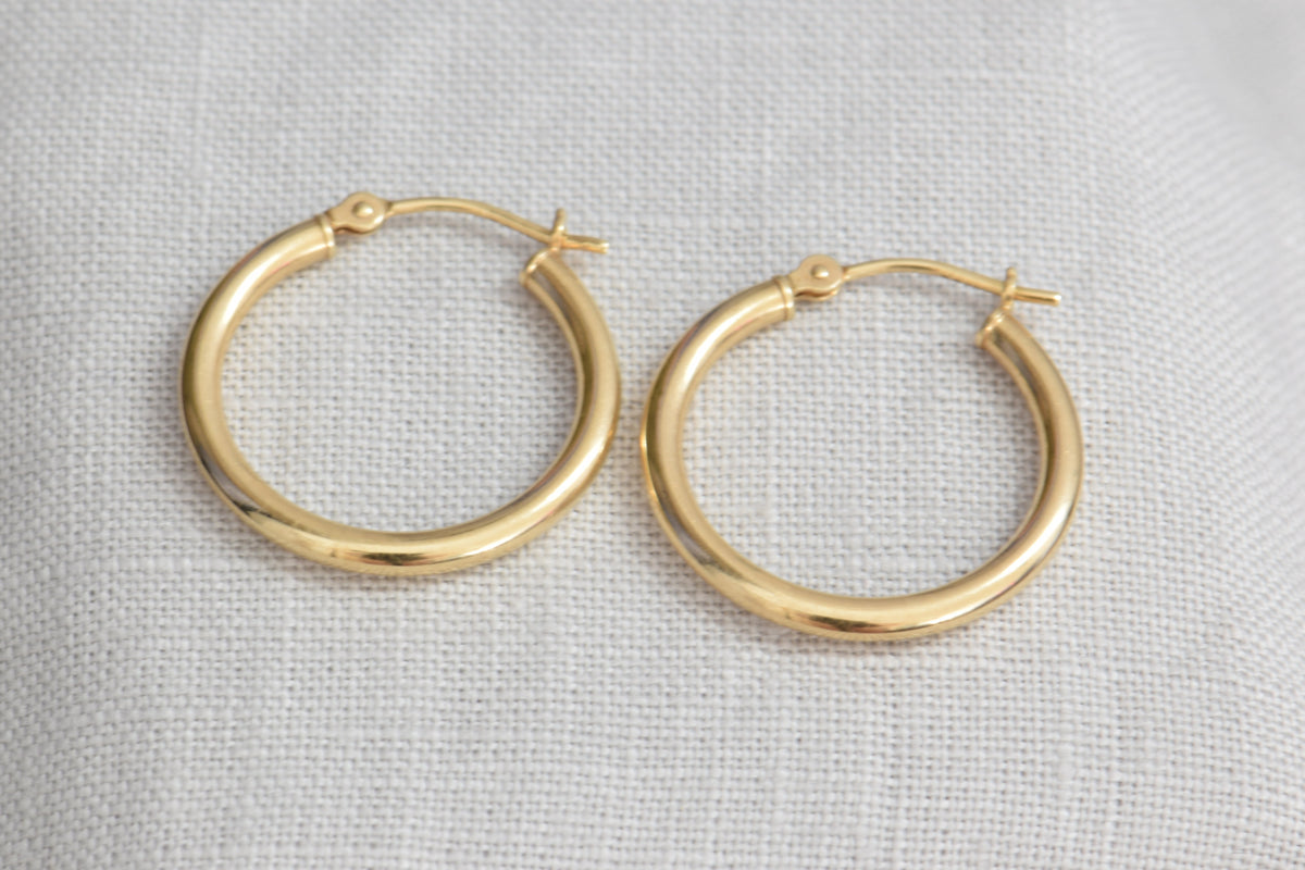 14k Hoop Earrings